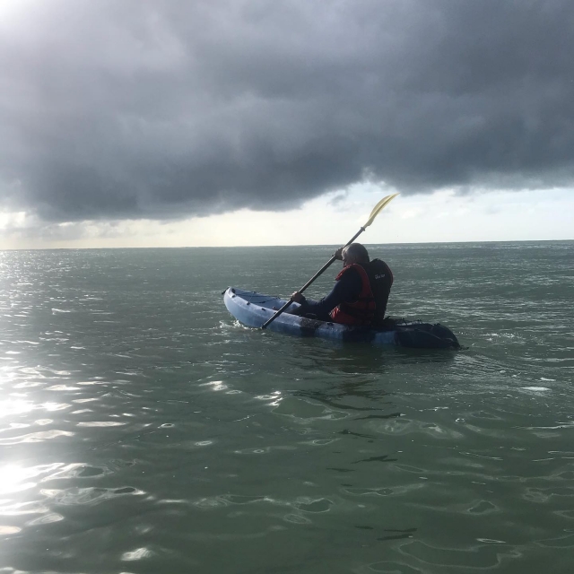 experiencia en kayak de mar 