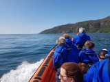 Paseo en barco al jacuzzi de Corryvreckan duranle 3 horas