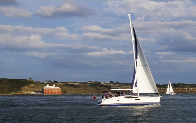  Navegar en Lymington 