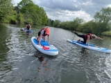 Sesión de SUP Yoga para clubes en Semerwater, 3 horas