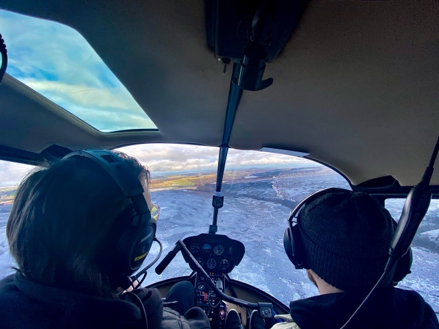  Lecciones de prueba del helicóptero R22