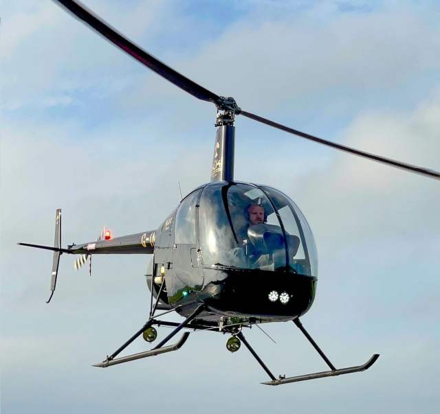 Volar en helicóptero 