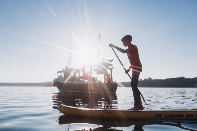  SUP en Cornwall 
