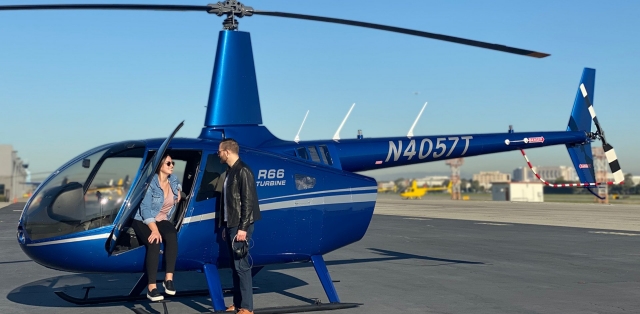 Disfruta de un paseo en helicóptero con nosotros 