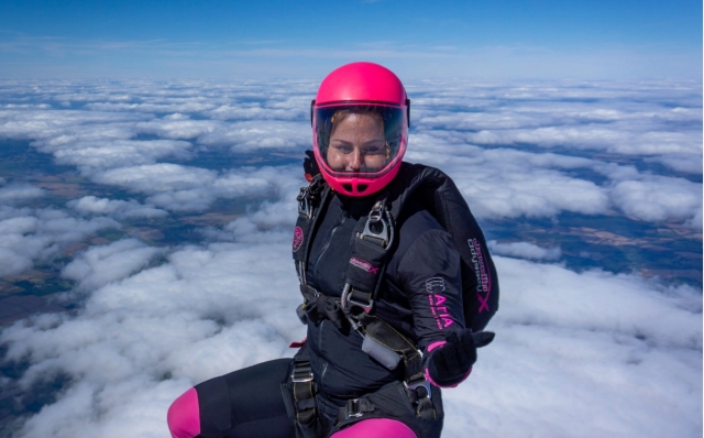 Arriba con las nubes