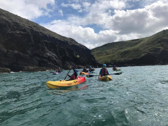  Sesión de kayak para grupos