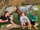 Tour a caballo para Devon intermedio 1,5 h