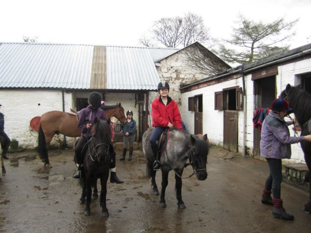 Diviértele con un paseo a caballo