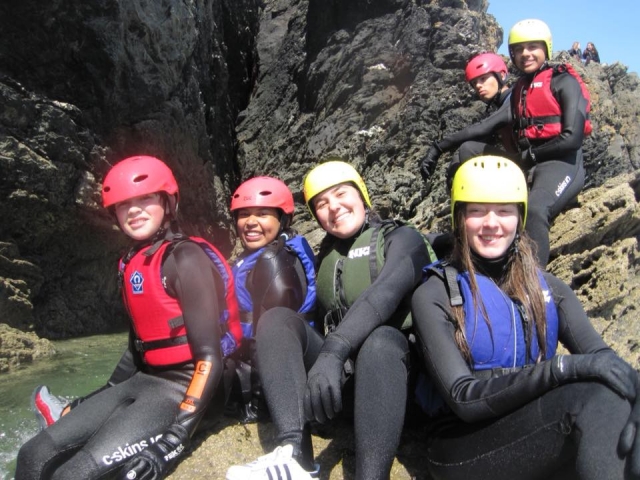 Sesiones de Coasteering para niños