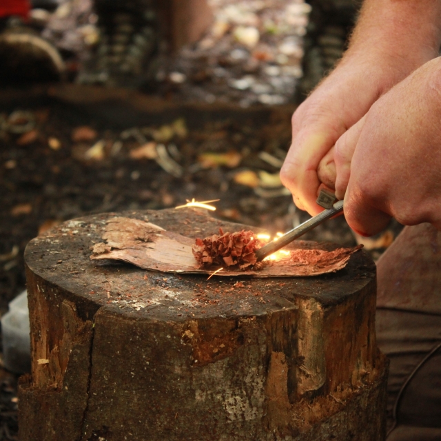  Aprende a encender un fuego 