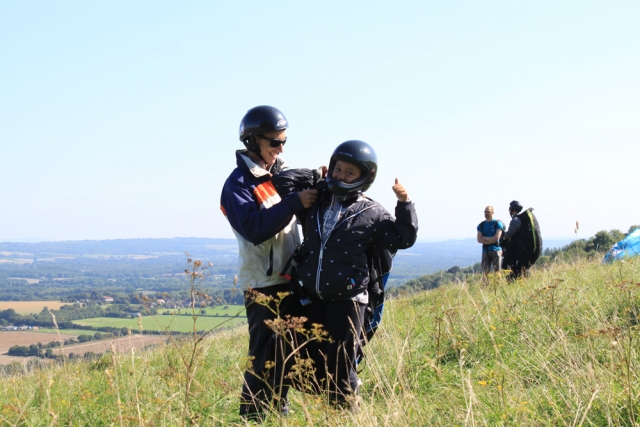  Parapenle en Hampshire 