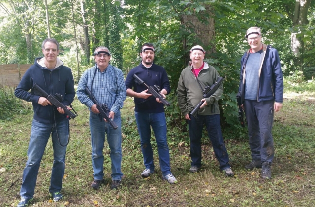  El equipo de gotcha en Newcastle