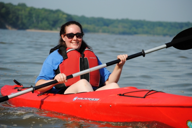  Mujer kayak 