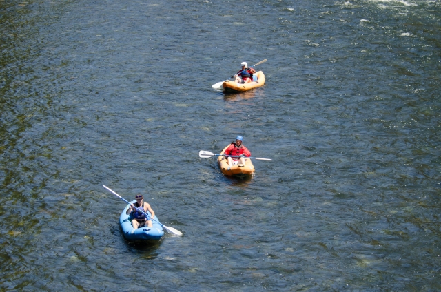  Personas haciendo kayak de mar en Haverfordwest