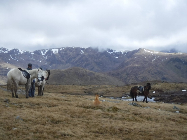  Vista de la cima de las montañas