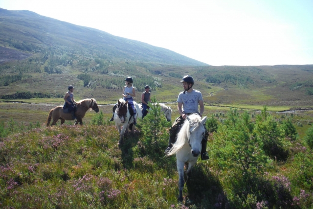  Personas en camino a la cima 