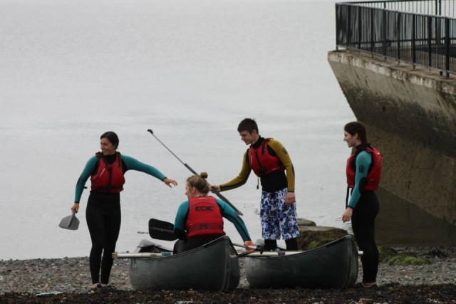 Aventuras remando en Rostrevor