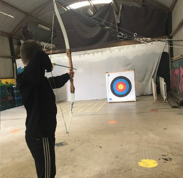  Adquiriendo algunas habilidades de jalo con arco 