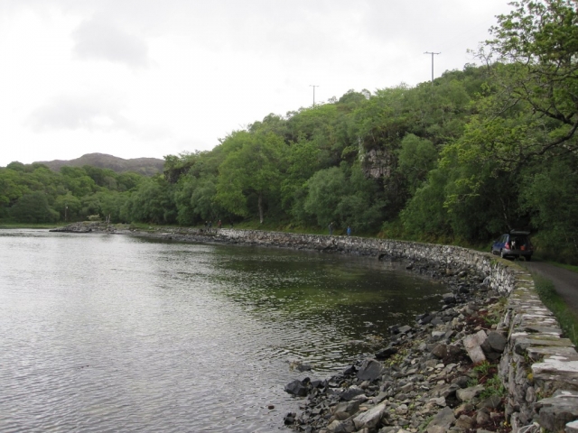 Perspectiva de la bahía de Glenuig 