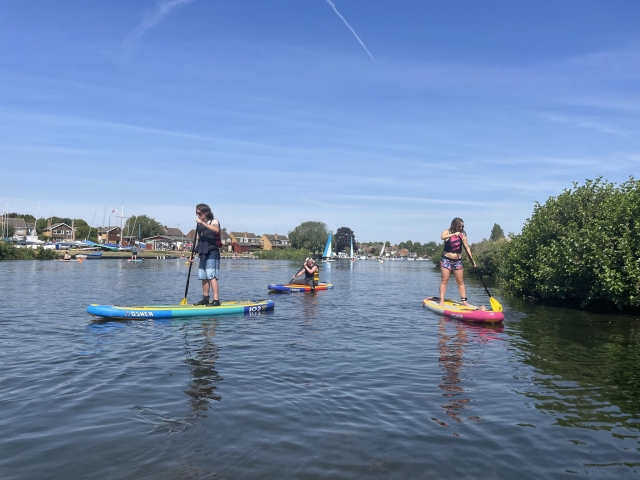  El paddle board es muy divertido 
