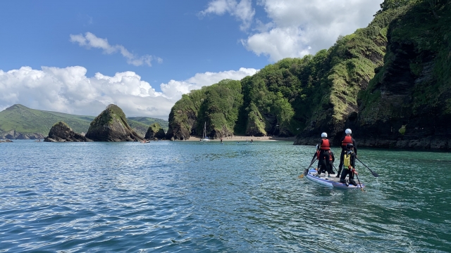 Coasteer y mega sesión de sup