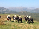 Paseo a caballo desde la playa de Silecroft hasta Black Combe 6h