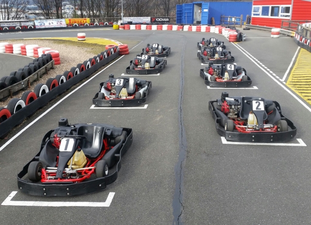 Los karts están listos 