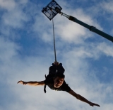 FAB Single Bungee Jump de 160 pies en Tatton Park