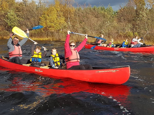 Venga con su familia
