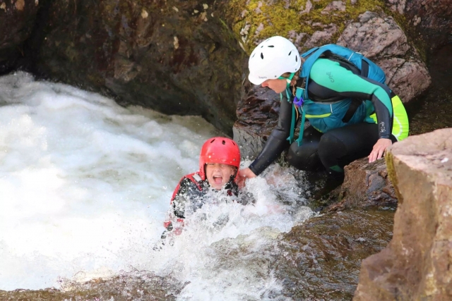  Gorge Scrambling en Aviemore 