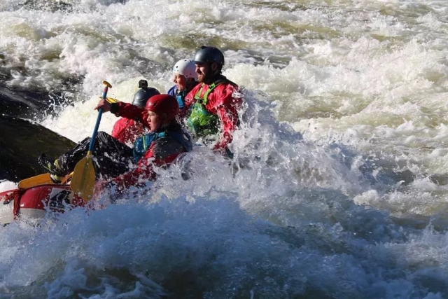 Sesiones únicas de rafting en rápidos 