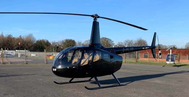 Los vuelos en helicóptero son muy divertidos