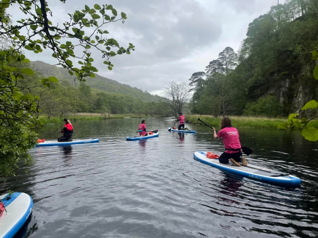  Las sesiones de SUP son relajantes 