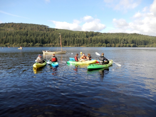  Loch Ken es el mejor lugar para practicar kayak 