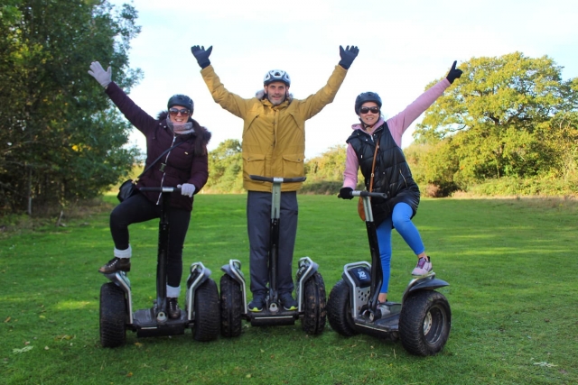  Sesiones en Segway en el Reino Unido 