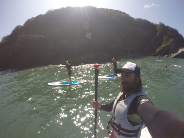  Paddleboarding alrededor de la isla Lundy 