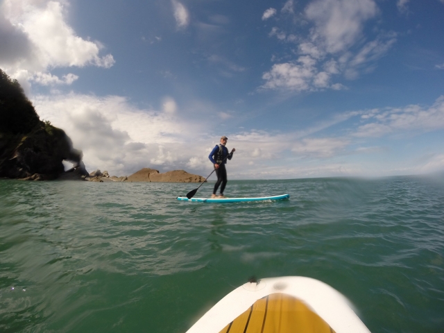 Paddleboarding en Putsborough