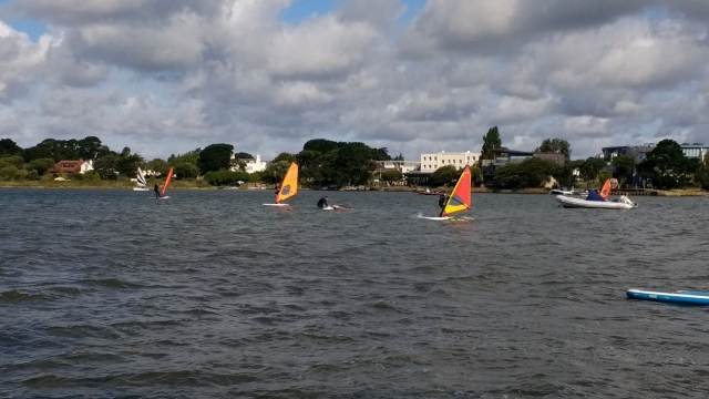  Grupo de windsurfistas 
