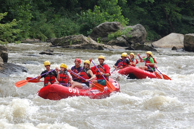 Safari de rafting