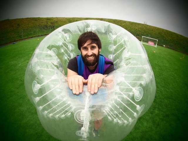  Zorbing es súper divertido 