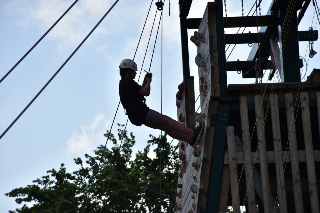 Disfruta de una divertida sesión de rápel 