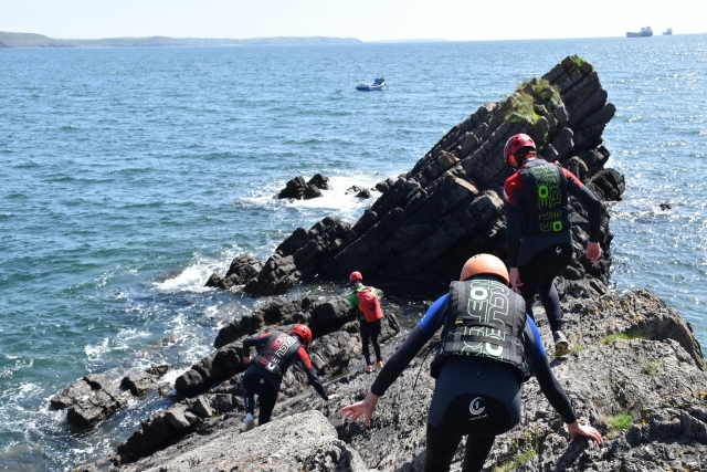 El Coasteering es muy divertido