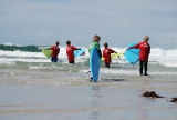 Lección de surf para principiantes en Cornaig medio día