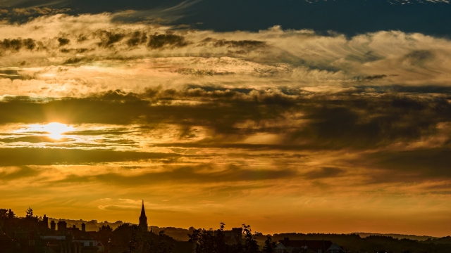  Abanico del atardecer