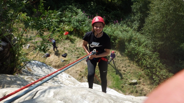  Las sesiones de escalada en roca son desafiantes 