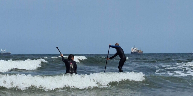 Disfrutando del mar con una sesión de SUP 