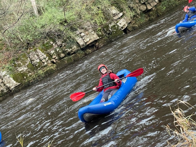  Hacer kayak es súper divertido