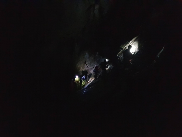  Sesiones de escalada en la mina 