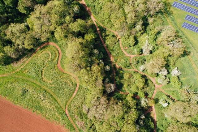  Una perspectiva única desde arriba 