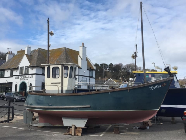  Pbaños en barco en Dorset 